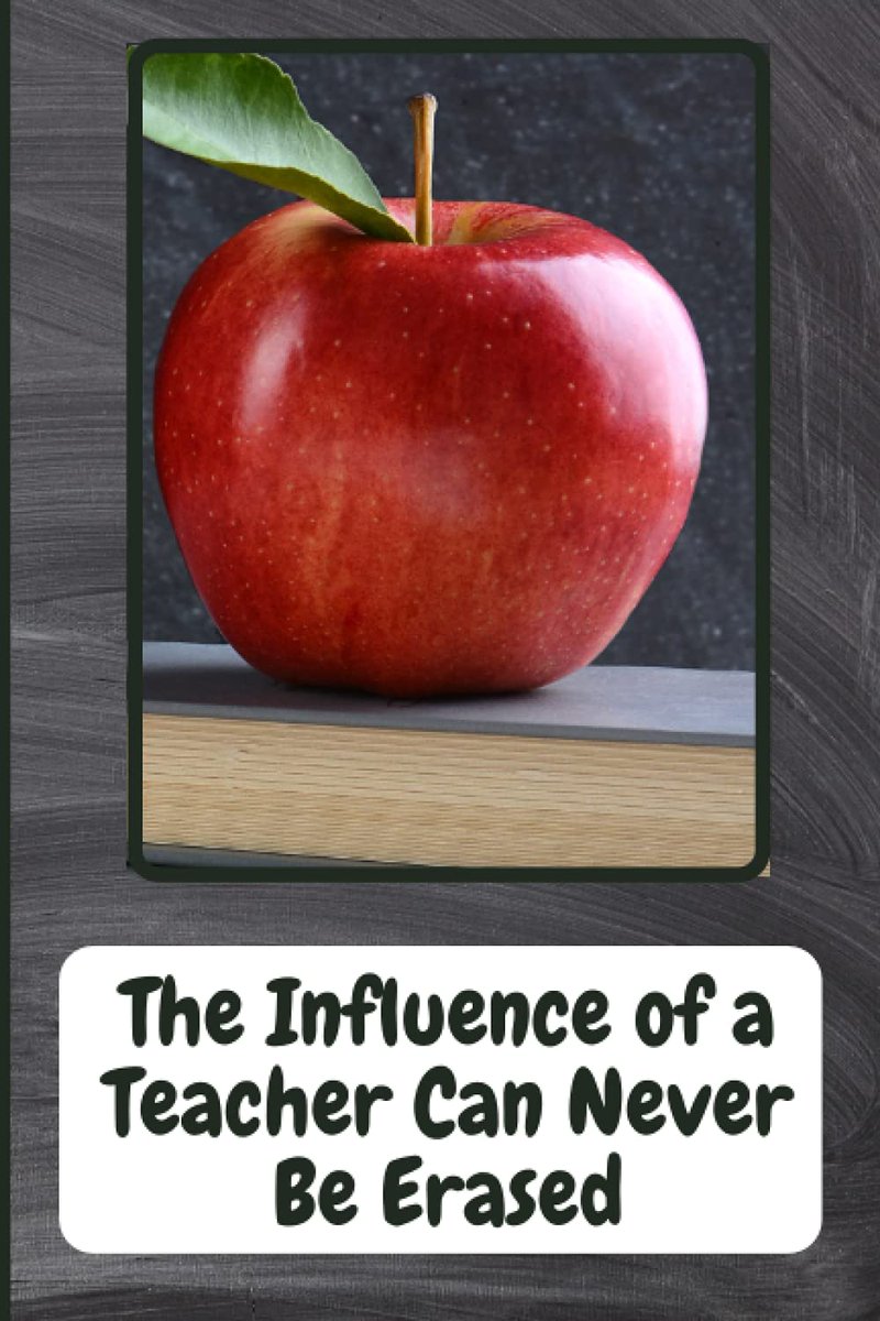 SunsetCreativeP's tweet photo. "The Influence of a Teacher Cannot Be Erased" Journal for teachers is now available on paperback and hardcover!
Get one today!
Paperback: https://t.co/8S1ERmAVOY
Hardcover: https://t.co/xTeC8mSWt2
#sunsetcreativepublishing #kindledirectpublishing #teachers #journal #notebooks https://t.co/XZ3zI8zf6F