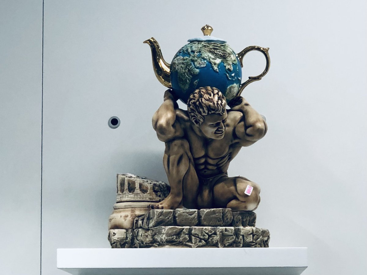 FieldsHighbury's tweet photo. Gill Wing and @SeftonFashion are selling the enormous teapot collection Gill built up over the second half of the 20th century. Sale (at Sefton) closes this Sunday. Something for everyone. Make sure they go to good homes! https://t.co/nJMsP7oXe9