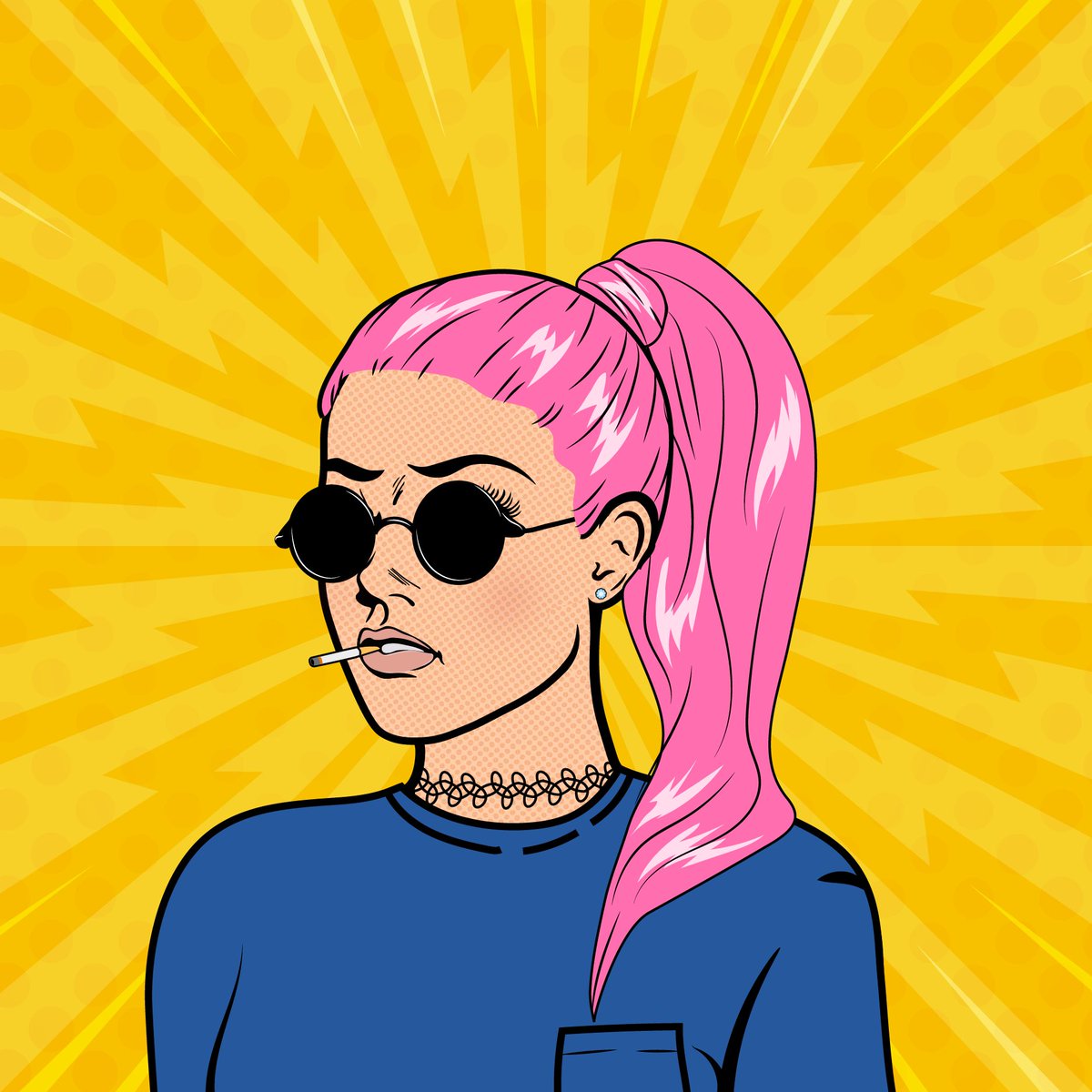 lizzylouabbott's tweet photo. Come help us name this cool chick in our discord https://t.co/1jYFaEAVzP what do you think her name should be? 👀 

@comrades_NFT https://t.co/MD1nsiAhr4