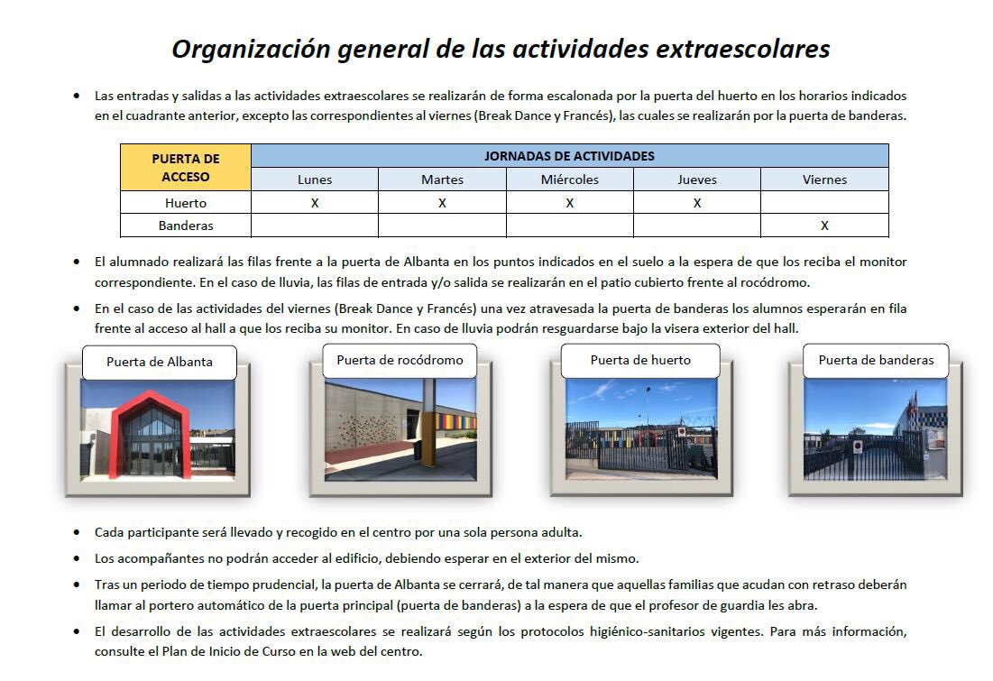 Comienzan las actividades extraescolares 🗓 más info en 📲 bit.ly/3h5FwnJ <a href="/AMPAKantica/">AMPA Kantic@</a> <a href="/AytoArroyo/">Ayuntamiento de Arroyo de la Encomienda</a>