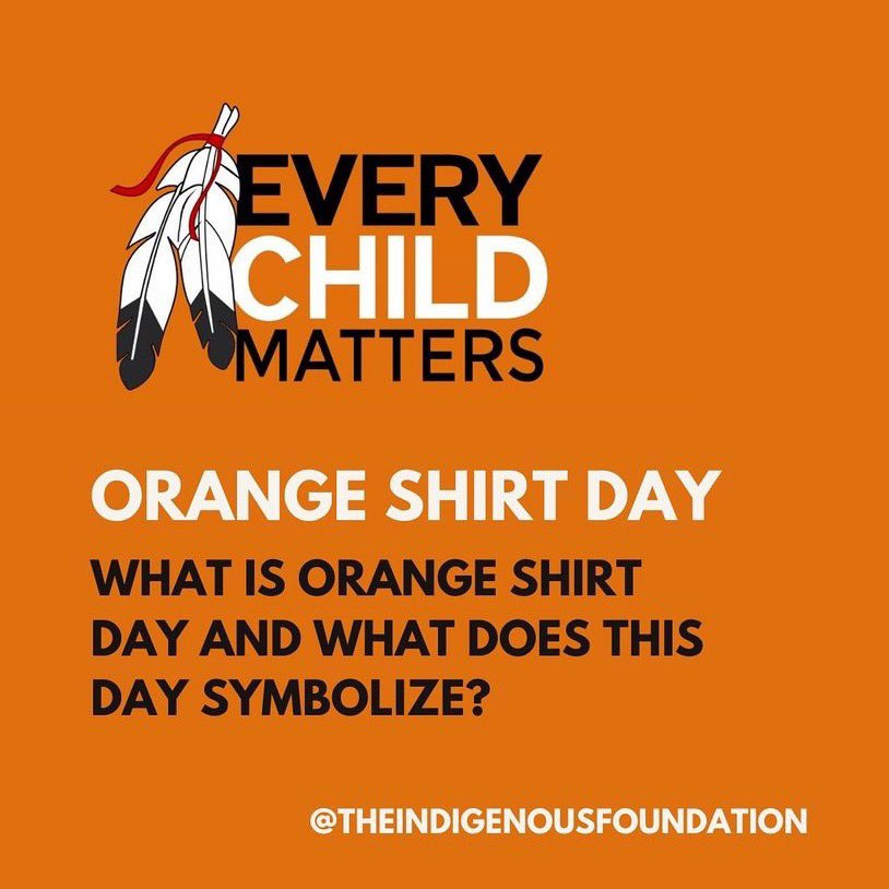 #EveryChildMatters #TruthAndReconciliation #TruthandReconciliationDay