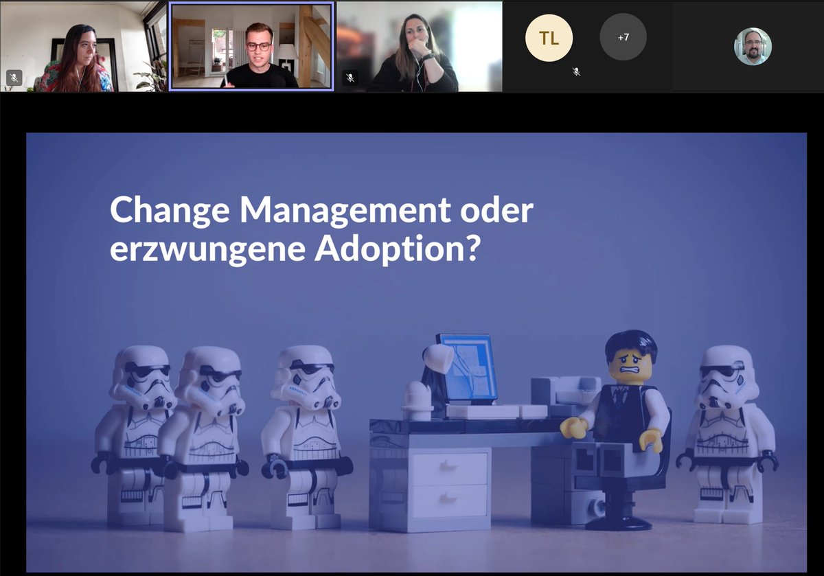 Tomislav Karafilov (@tkarafilov) on Twitter photo <a href="/MSCollabMuc/">Microsoft Collaboration Meetup München</a> <a href="/seidenbergsven/">Sven Seidenberg</a> <a href="/cosimavk/">Cosima Von Kries</a> Erste Session mit <a href="/seidenbergsven/">Sven Seidenberg</a> läuft gerade: Change Management oder erzwungene Adoption! <a href="/MSCollabMuc/">Microsoft Collaboration Meetup München</a> <a href="/seidenbergsven/">Sven Seidenberg</a> <a href="/cosimavk/">Cosima Von Kries</a> Erste Session mit <a href="/seidenbergsven/">Sven Seidenberg</a> läuft gerade: Change Management oder erzwungene Adoption!