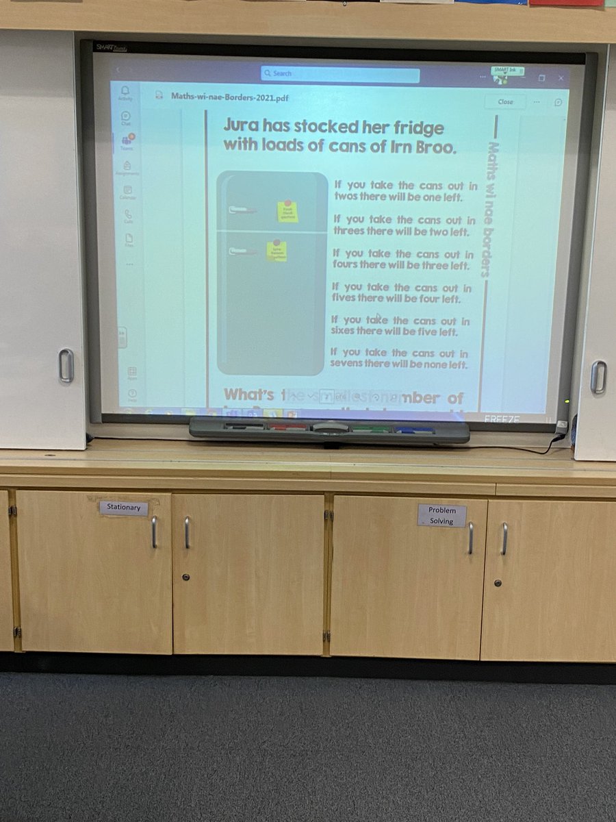 MrsLauchlan's tweet photo. More maths weeks activities happening in S05
#MathsWeekScot 
#mathswinaeborders https://t.co/KqAeAfBc1F