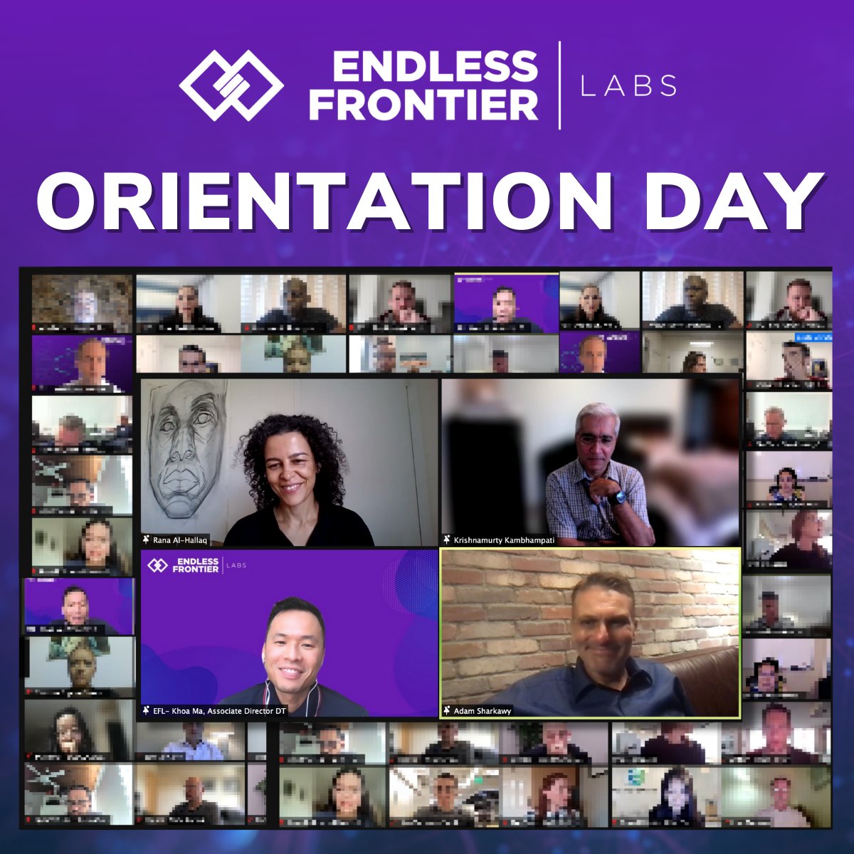 EFL is thrilled to kick off the 2021-22 cohort today at Orientation Day! Join us in welcoming 75 groundbreaking startups to the EFL program across Life Sciences, Deep Tech, and Digital Tech tracks. 
#startups #lifesciences #digitaltech #deeptech