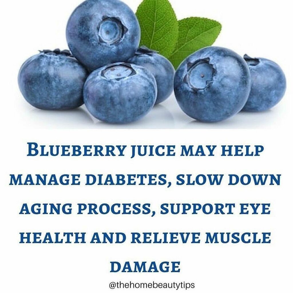 HBTtwit's tweet photo. Blueberry juice may help manage diabetes, slow down aging process, support eye health and relieve muscle damage
Follow 👉 @thehomebeautytips 

#beauty #skincare #hair #haircare #lipcare #love #like #instagood #workout #bodybuilding #beautybloggers #ti… https://t.co/aaF7P0d6bM https://t.co/PemC7NtfBR