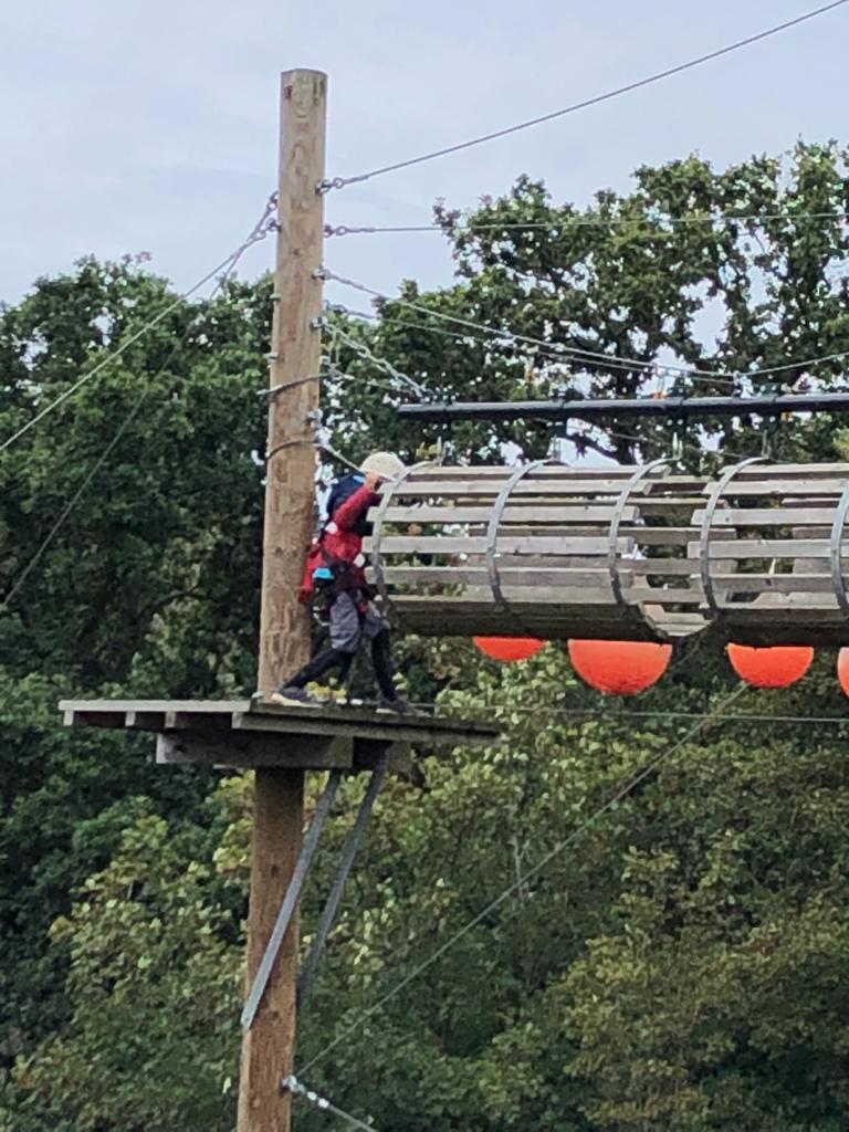 HeadNewnhamCro1's tweet photo. In today's news from Hilltop. The children have continued to have great fun but in slightly less sunny conditions. The instructors are enjoying being with your children too. I probably shouldn't tell you that the girls have blocked a toilet and only had 3 hours sleep! #tomuchfun https://t.co/g2jP7kBZG3