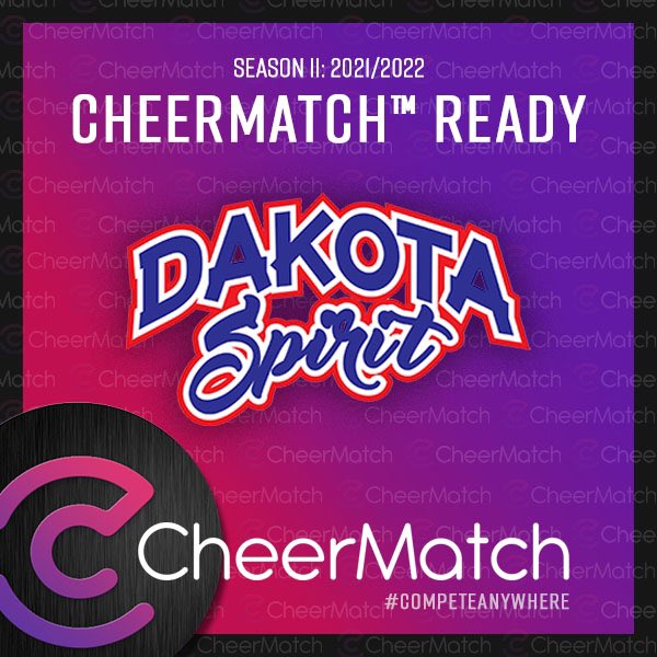 cheermatch's tweet photo. They’re back and are bringing some serious spirit to Season✌️!

@DSCheerleading is #CheerMatchReady https://t.co/1f0EHGEgft