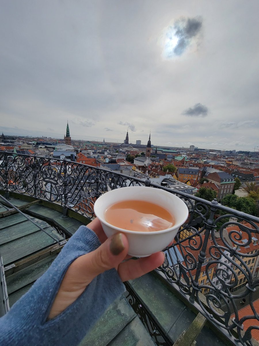 TealetTea's tweet photo. Enjoying a cup of sheng puer on top of the city of Copenhagen. Where have you enjoyed a romantic cup of tea?
https://t.co/mxNCK3ZvEj
#teatower #teastories #teaparty #teatravel #tealove https://t.co/wpssU2vM5m