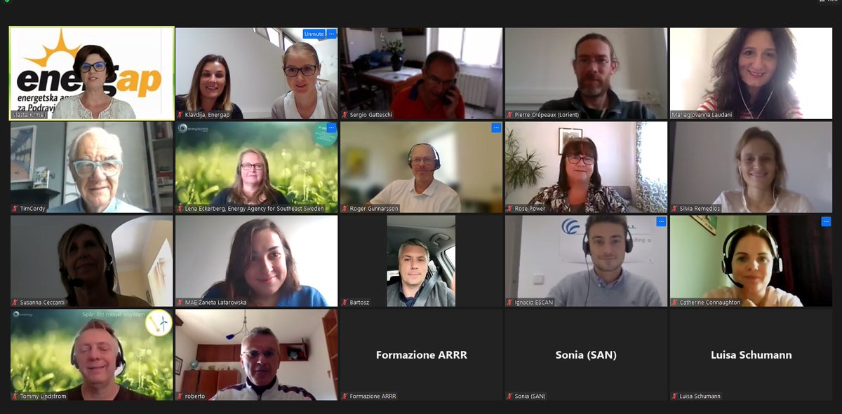 <a href="/InterregEmpower/">Empower Interreg EU</a> partners meet online and discussed about a final event and new opportunities to improve their polices #awareness #energymonitoring #energyefficiency #buildings