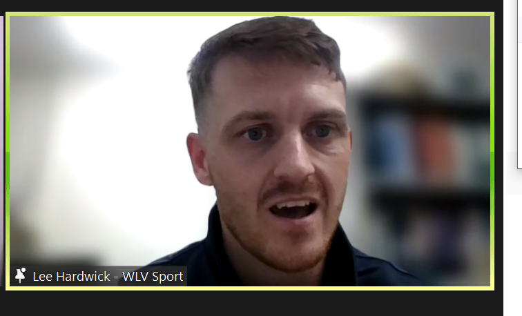 IncludeMeWM's tweet photo. Great hearing from @hardwick_lee @wlv_sport highlighting the value of being part of #IncludeMeWM and the impact COVID-19 had on university sport https://t.co/DCmRlmTP6b