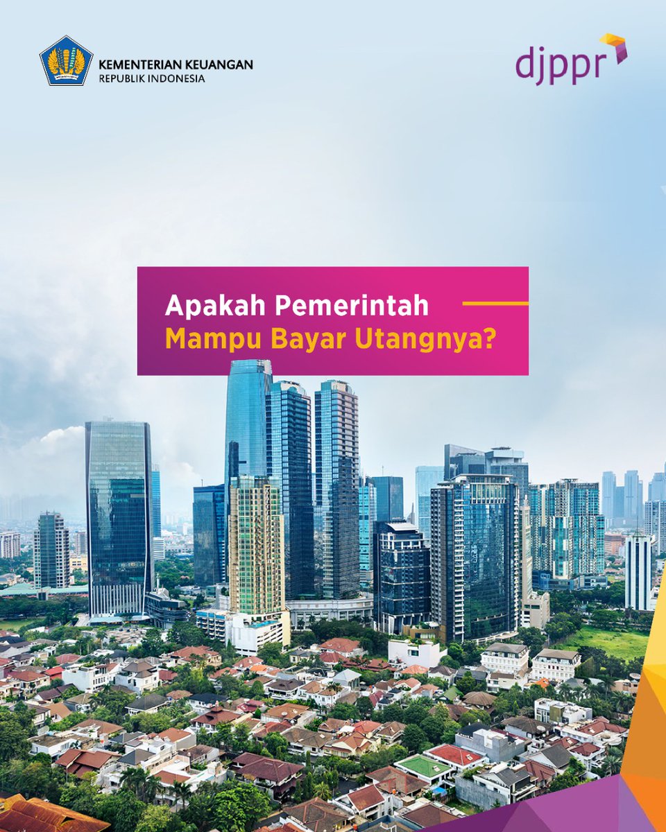 DJPPRkemenkeu's tweet photo. --SEBUAH UTAS--

Apakah Pemerintah Mampu Bayar Utangnya?

Simak yuk! ☺️

#IniUntukKita
#PembiayaanUangKita
#UtangPemerintah https://t.co/5X64jdykZq