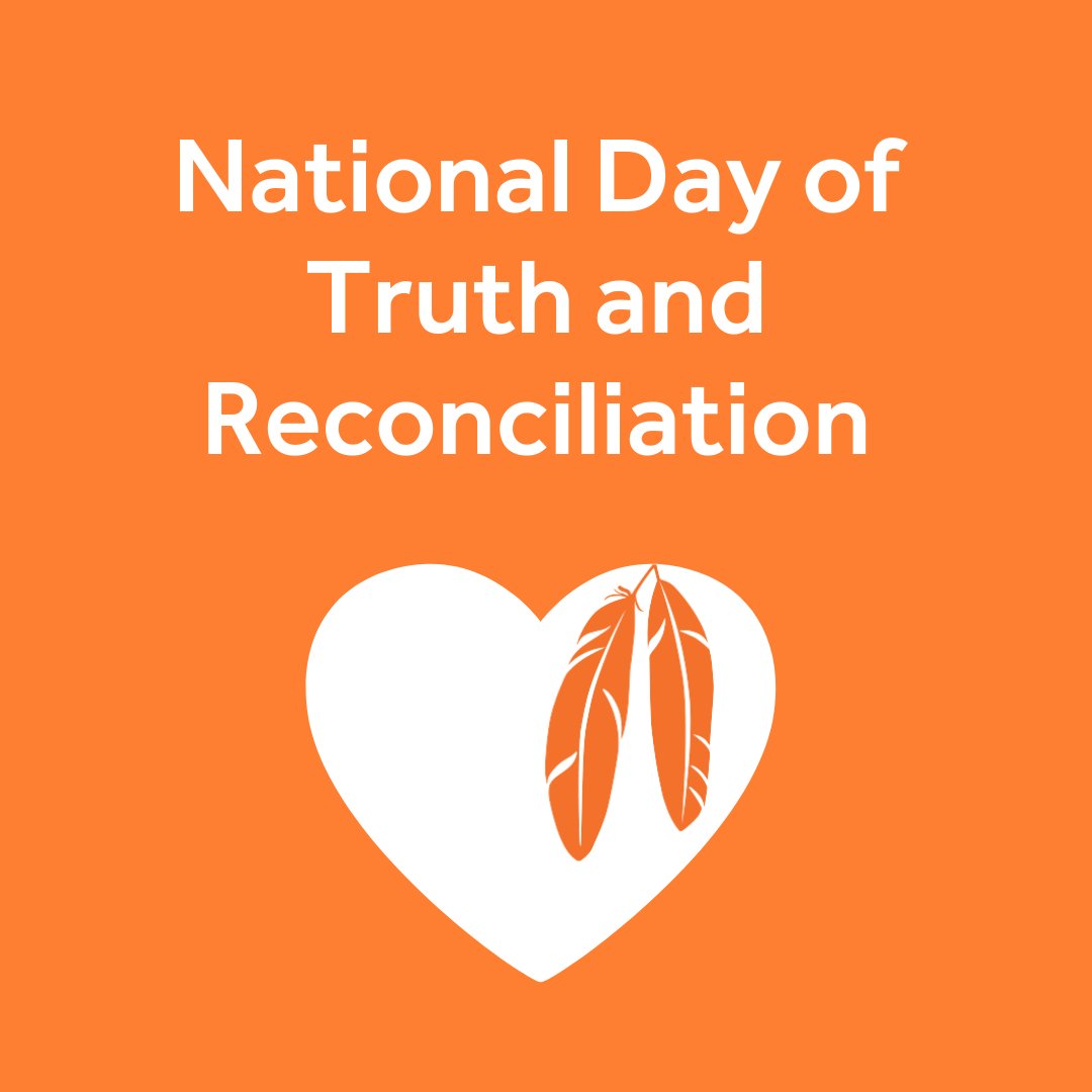 Today, National Truth and Reconciliation Day, we honour the lost children and Survivors of residential schools, their families and communities.

Join us in taking time today to learn more about the diverse cultures and experiences of Indigenous peoples. 

#ndtr #everychildmatters