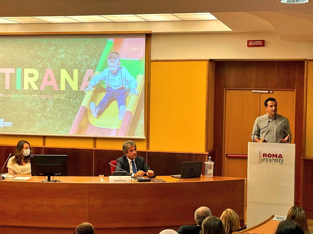 Amb_BitriLani's tweet photo. #healthcitymanager
🇮🇹 🇦🇱 insieme per le città del futuro. #Tirana più verde e spazio per i nostri figli! Promesse che diventano realtá!
@comuni_anci @ANCI_comunicare https://t.co/LxRuJioKoS