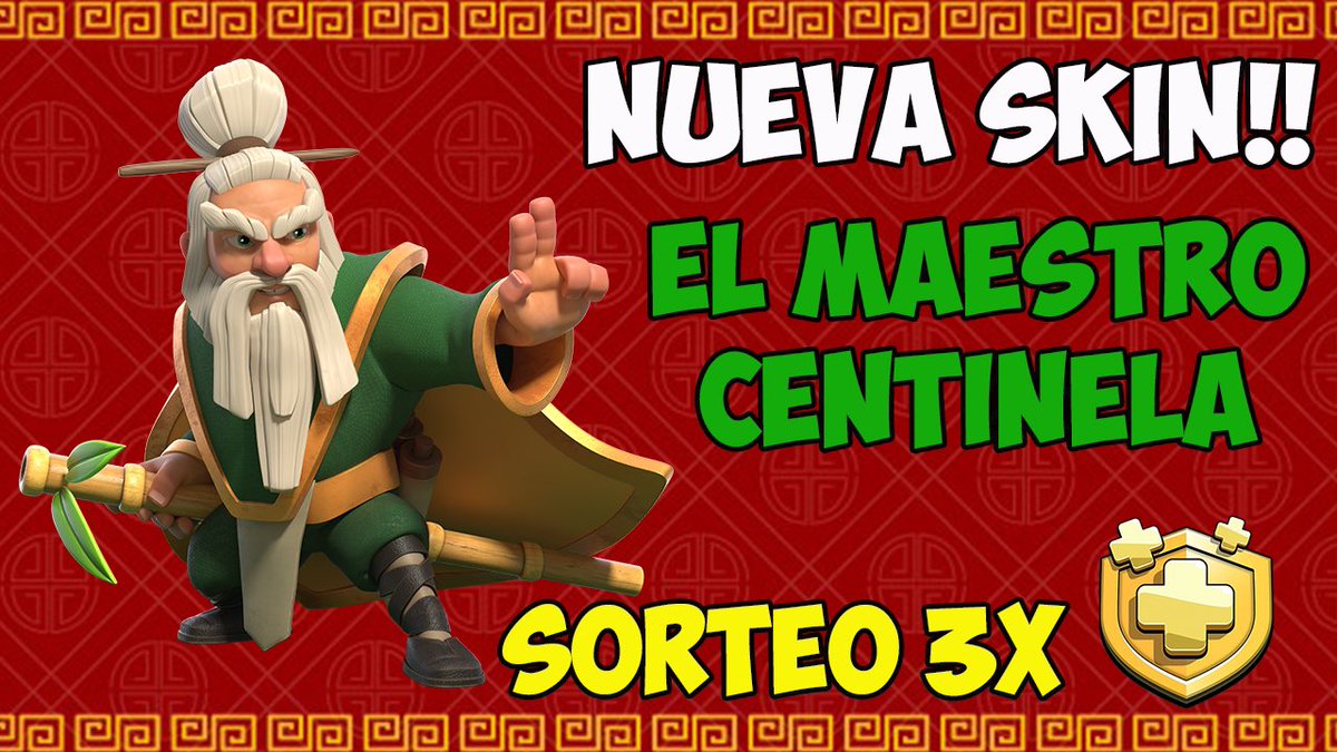 📢 NUEVA SKIN DEL CENTINELA!!

EL MAESTRO CENTINELA!! 🎋🎋

TODA LA INFO ⬇️

youtu.be/r9c0GzMl8s0

🍀 SORTEO 3 PASES DE ORO 🍀

➡️ Seguir a @claudiarecavarr y <a href="/SrtaMaverick/">Srta Maverick 💁🏼‍♀️</a> 

➡️ Dar RT 🔁 y ME GUSTA ❤️ 

➡️ Etiquetar a 2 amig@s

SORTEO EL DIA 7!! 

☺️🤗