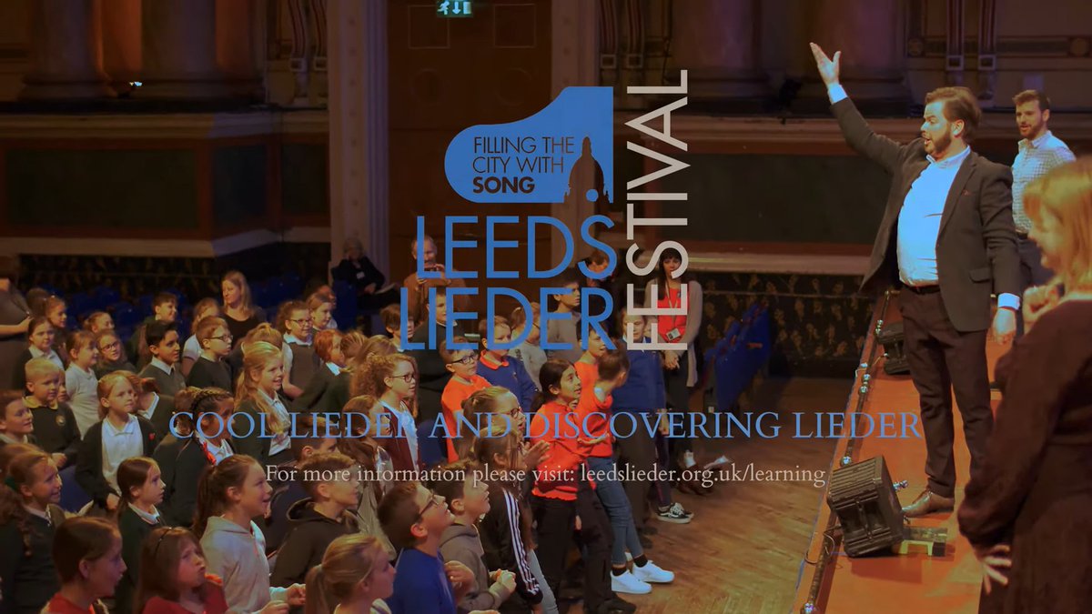 Leeds Lieder are keen to expand our pool of workshop leaders. We’re looking for singers and pianists with a passion for #ArtSong and extensive experience in #music education to deliver our flagship #education projects in #Leeds area schools. Details: bit.ly/3CTA3sT