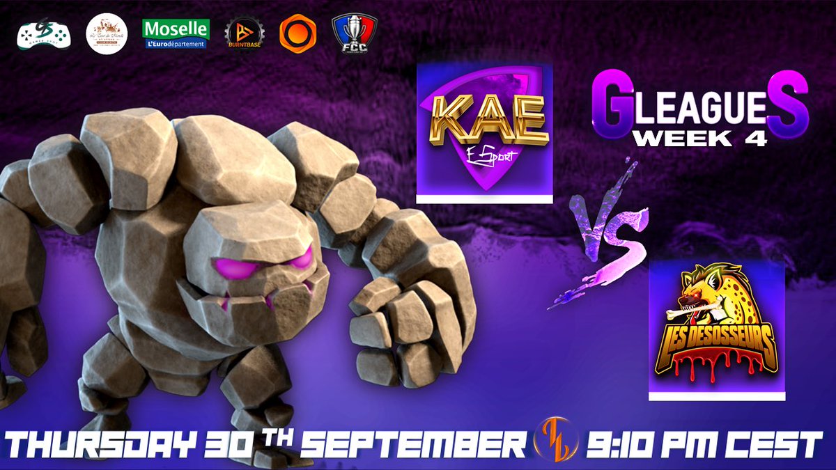 LEXoffi's tweet image. Aujourd’hui à 21h10 sur ma chaine YouTube
🟣Match de la Gamer Spot 2🟣@FrenchCup
◾️@KAE_Family 🆚 les désosseurs  
▫️5v5 HDV 14
▪️Timing Attaque ⏳
▫️youtu.be/HJJ4xFu6WiY
Je compte sur vous pour un MAX de soutien ! 🔥