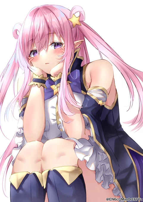 ウマ娘とハツネちゃん
#今月描いた絵を晒そう 