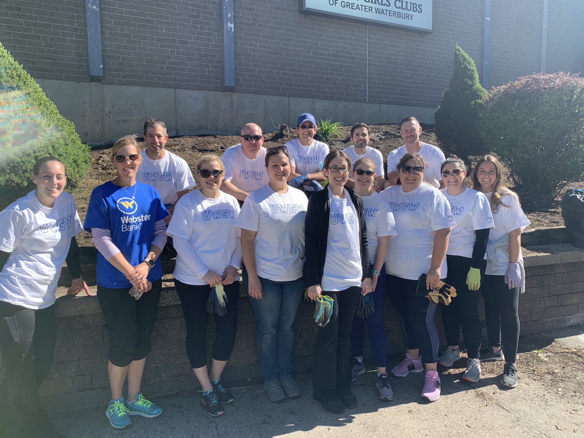 UnitedWayofGW on Twitter "sterBank ster Bank Volunteers started