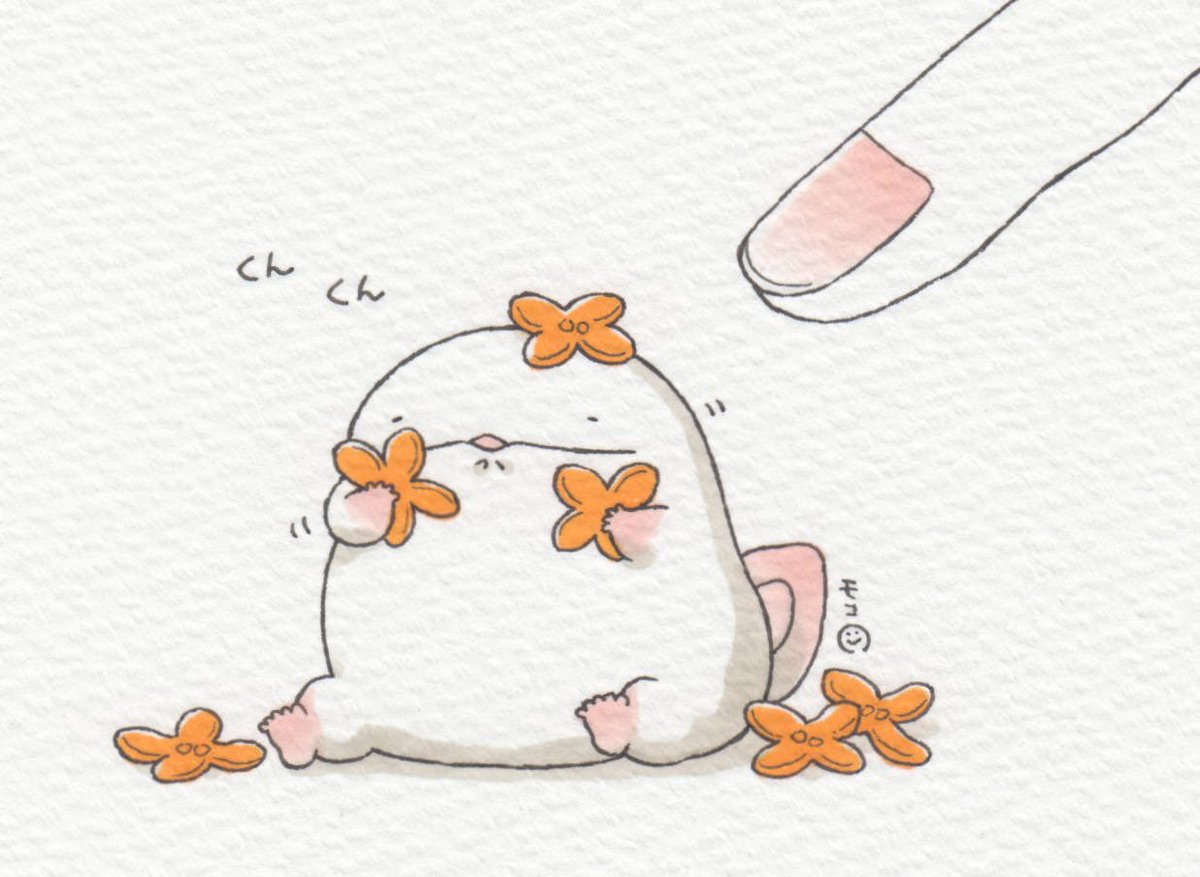 「小さな秋を楽しむオオサンショウウオでした🍁 #今月描いた絵を晒そう 」|モコ@うおマロ漫画更新中です！のイラスト