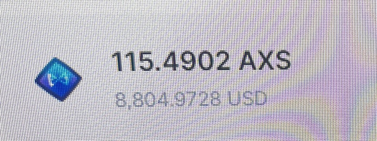 Joshbaked_'s tweet photo. @AxieInfinity massive thanks to @AxieInfinity for the ‘founding members’ $AXS drop! 👀 https://t.co/dzsDG6Gi6Z