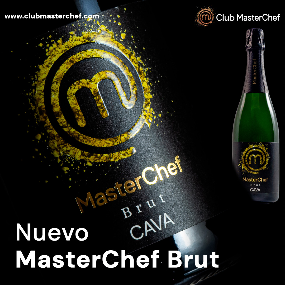 masterchefvinos's tweet photo. ¡YA ESTÁ AQUÍ! 🥳
Por fín os podemos anunciar nuestro nuevo producto...MasterChef Brut 🥂
Este cava es ideal para aperitivos y cócteles, como acompañando vegetales, pescados y mariscos 💛
👉🏻 https://t.co/FuptrhI3VR
#cava #cavabrut #masterchefbrut #masterchef https://t.co/GCIdOUQKQR