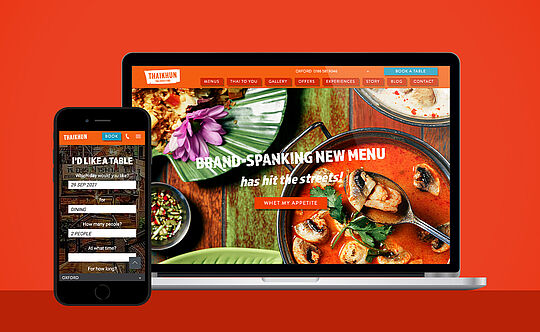 Our work with Thai Leisure Group involves continuous improvement to their restaurant brands and websites. Learn more and take a look at the latest <a href="/Thaikhun/">THAIKHUN</a> website. buff.ly/3ikT93n  #WebsiteDesign #BrandDevelopment  #DigitalMarketing #Seehoo #TYPO3 #ThaiStreetFood