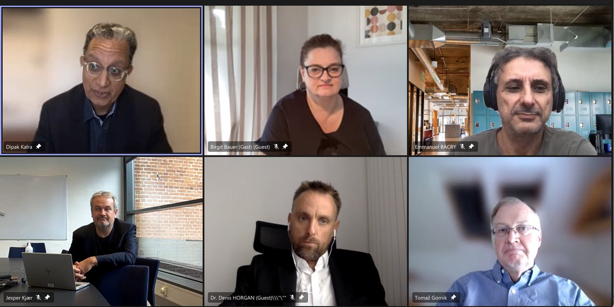 An all-star panel on #EHDS and better #data to promote research, #disease prevention &amp; personalised #health #care
Tune in bit.ly/DigitalHealthE…