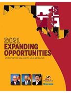 goMDsmallbiz's tweet photo. Hot off the press! The 2021 digital edition of our Expanding Opportunities Magazine is just a few clicks away.  It features small business success stories, tips from guest columnists &amp; insights on navigating the state procurement arena. https://t.co/wyOFMTArYz #goMDsmallbiz https://t.co/G0x85NXqeV