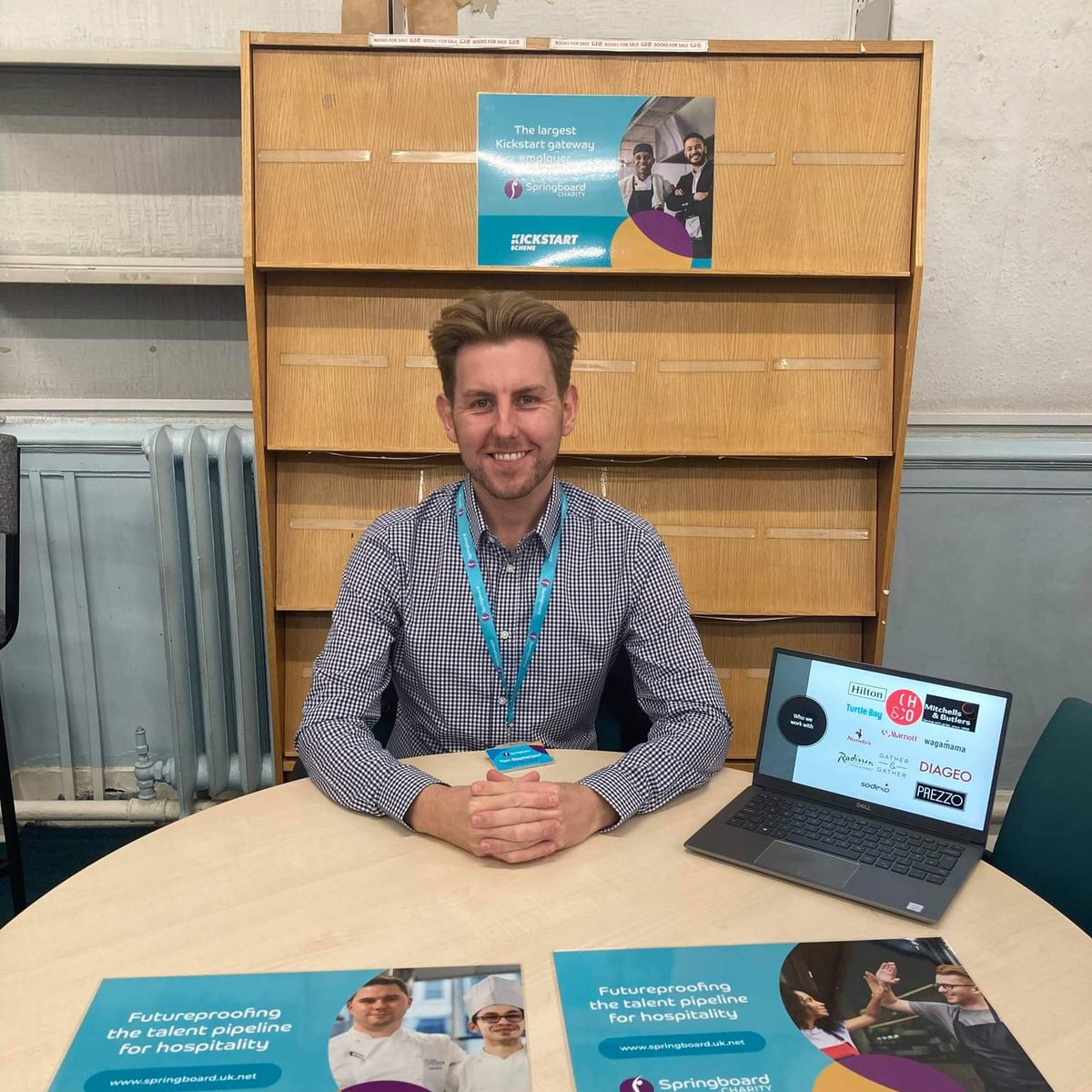 Great to have Employer <a href="/Springboard_UK/">Springboard</a> attend Stockport Central Library, they matched Twelve 18-24's to local hospitality #kickstart vacancies on the day! 👏