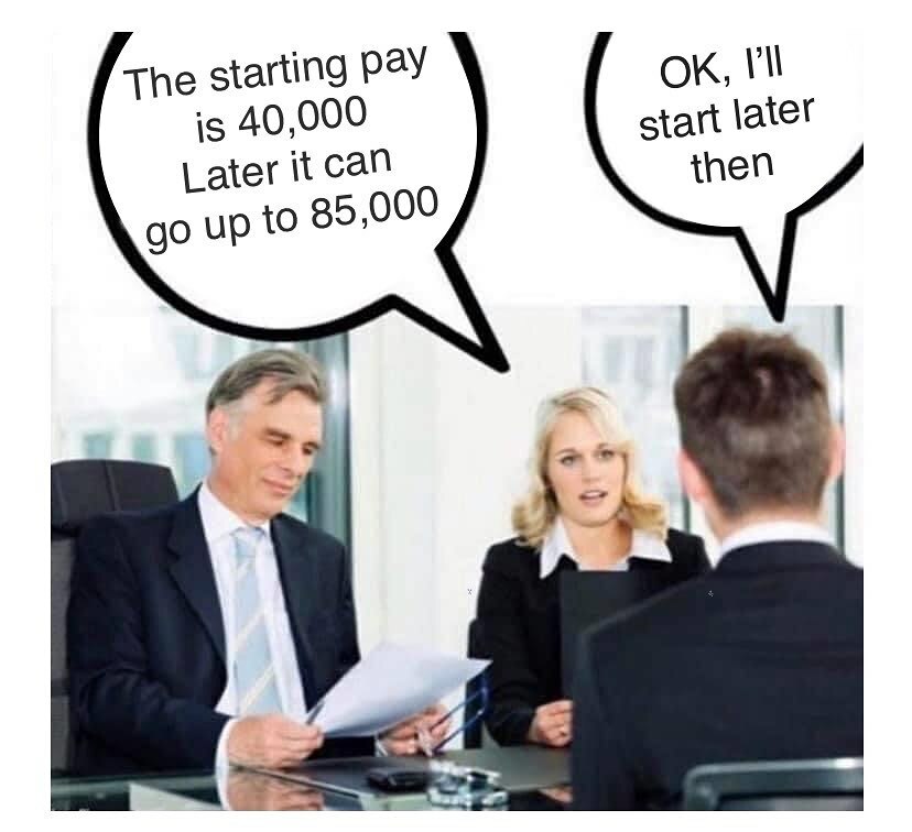 onlyDwight's tweet image. They can’t afford not to hire you.
.
.
.

#interviewmeme #meme #jobmeme #interviewmemes #job #career #happyer #hkmemes #jobmemes #jobsearch #jobsearchadvice #jobsearching #jobsearchtips #jobsecurity #jobseek #jobseeker #jobseekers #jobseeking #jobshiring #jobsite #jobskills …