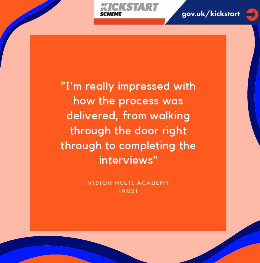 Fantastic feedback received from Prestwich #Kickstart employer! @GMkickstart👏