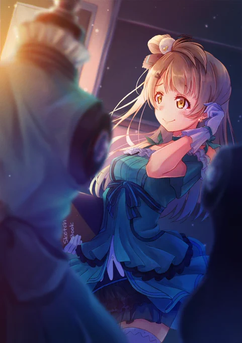 誕生日イラスト4枚+勇者かのんちゃん 
#今月描いた絵を晒そう 