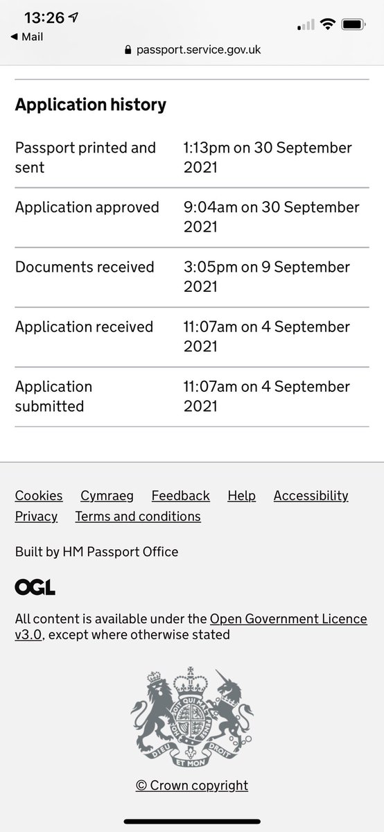 Heidi_Dickson's tweet photo. @passportwaiting I found this page really useful when trying to gage my passport whereabouts so here is mine for those also waiting. Adult renewal at Bootle following marriage name change. Good luck everyone https://t.co/D1boc0cPDu