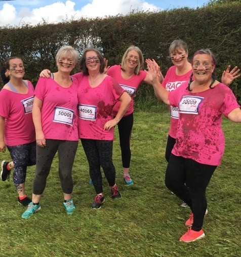 MaidsMelody's tweet photo. We are back in the sing and back in the mud! The Maids of Muddily will be raising money for @raceforlife on 9th October - support us if you can to raise funds for vital research https://t.co/wD7j9UmTk3 https://t.co/3XwRoX6MtS