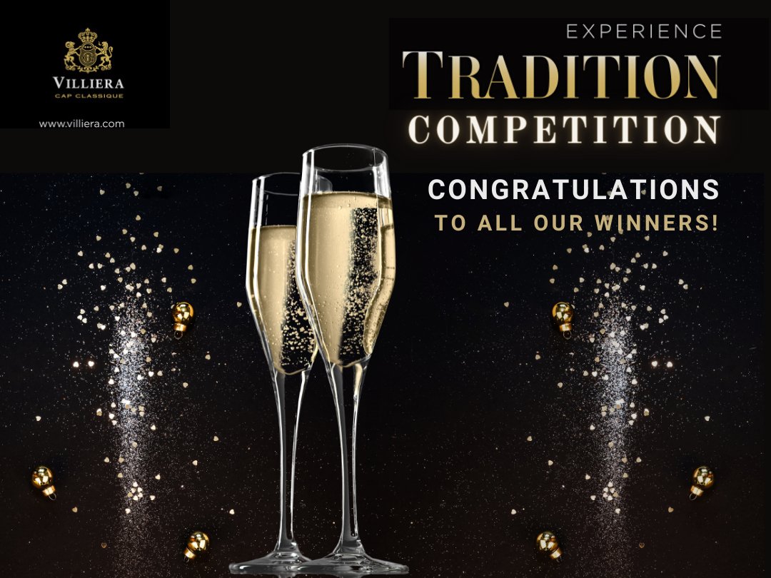 villiera's tweet photo. Congratulations to Gavin Blows winner of the Two Day Mother City Adventure & Hans Dehnke winner of The City of Gold Night Out! Enjoy the #experience! Consolation prize winners will also be receiving a surprise soon! #ExperienceTradition #CapClassique50 @CapClassique_SA https://t.co/BlHjloPTfL