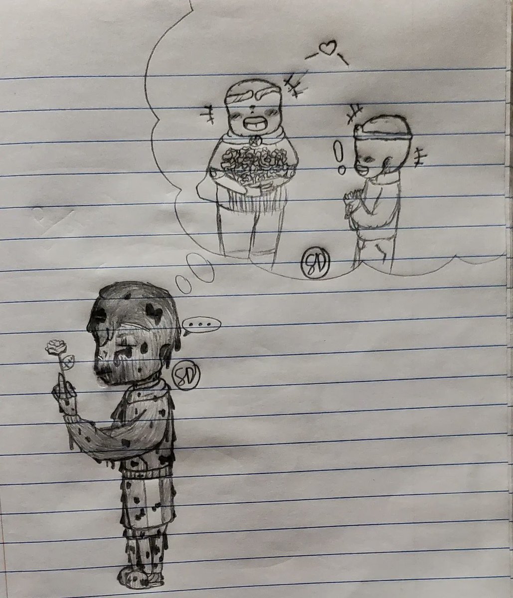 Sickdrawer's tweet photo. A rose with memory.
A once love parished.
A lost soul longing.
And soon began the ring calling.
(Noot noot in his memories) https://t.co/Du7yBbPH8F