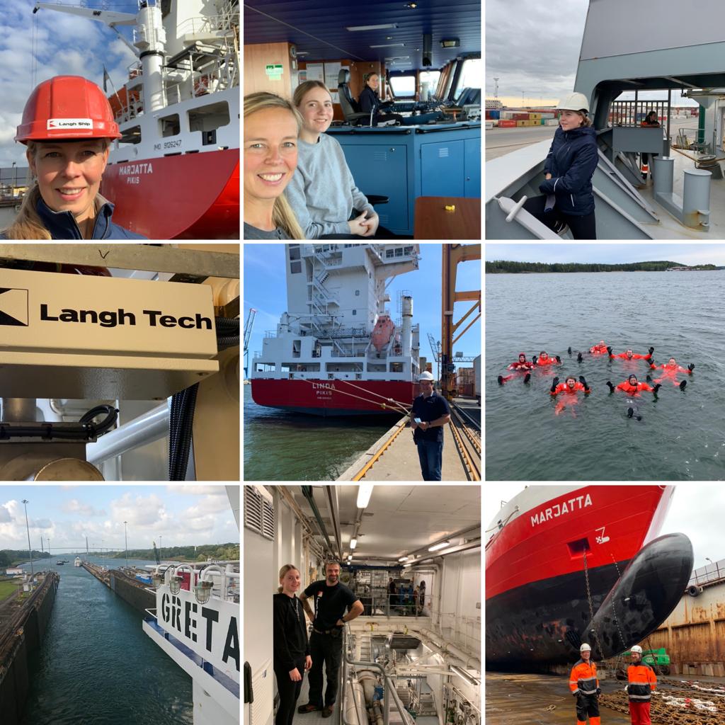 This is what we do on the World Maritime Day! Big respect and honour to people who work onboard and on land in various positions in the maritime industry 🙏 

#langh #worldmaritimeday #maritime #shipping