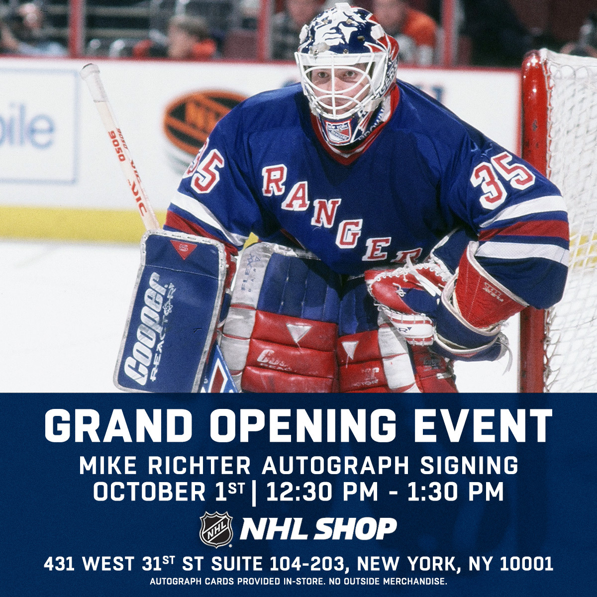 NHL Shop on X: NHL Store NYC Grand Reopening feat. @Barzal_97