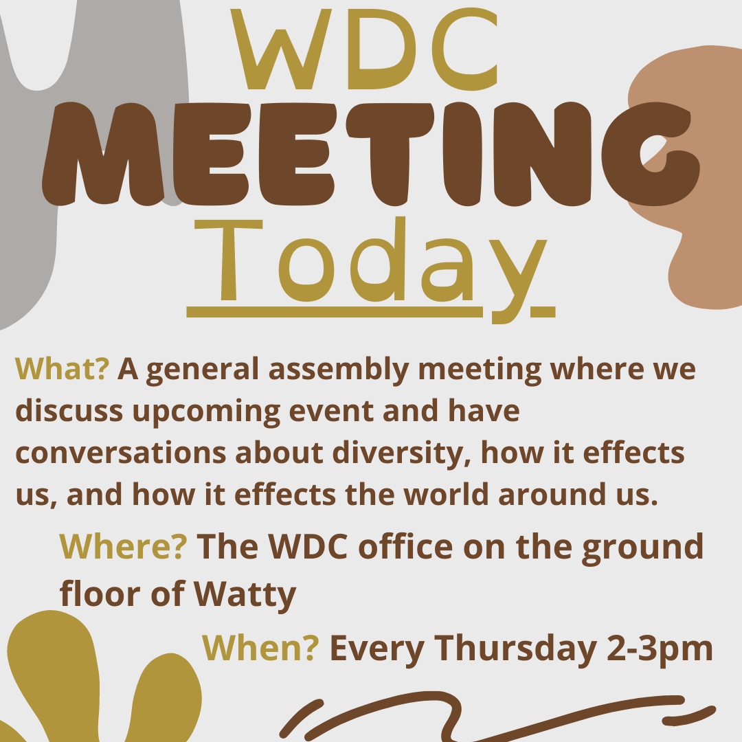 Join us for our general assembly meeting Today <a href="/2pm/">Two O'clock</a>! We'll be discussing upcoming programs, and recent events that have taken place in our community.