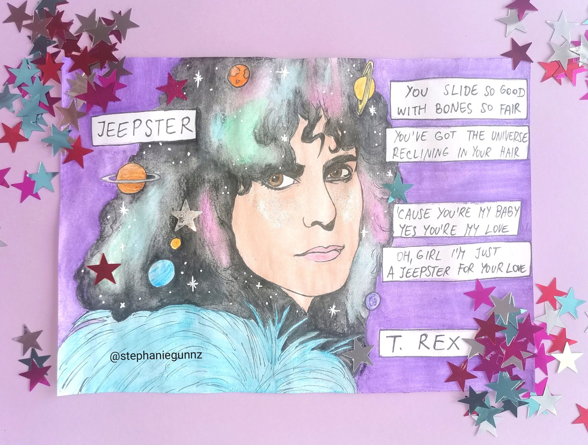 Happy birthday Marc Bolan      