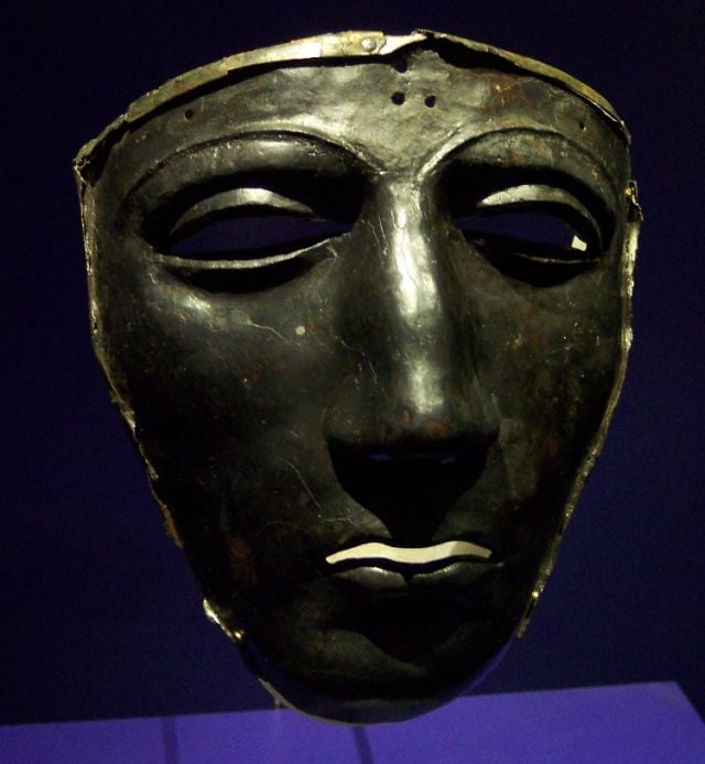 Roman cavalry mask from the Battle of the Teutoburg Forest, 9 AD