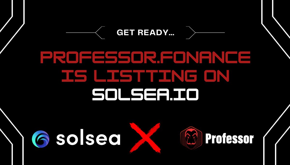 professornfts's tweet image. 🔔News of the Day🔔
NFT Marketplace Listing
@Professornfts
is successfully pre-approved for listing on @SolSeaNFT!

🔥 The #Professornfts collection will get listed right after the sale and the collection will be #VERIFEYED by @SolSeaNFT

#NFTs #NFT #solana #solsea #ProfessorNFTs
