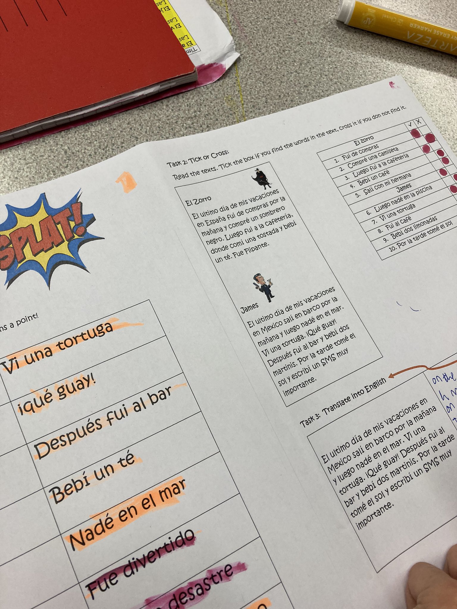 Madeleine Y8 Lower Ability Loving Highlighter Splat And A Tick Or Cross The Less Writing The Better For These Kids And Plenty Of Short Snappy Activities Mfltwitterati Morganmfl Gianfrancocont9 Epi Madeleine Y8 Lower Ability Loving Highlighter Splat And A Tick Or Cross The Less Writing The Better For These Kids And Plenty Of Short Snappy Activities Mfltwitterati Morganmfl Gianfrancocont9 Epi