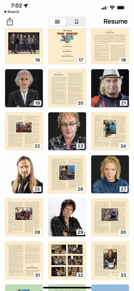 A sneak peek at the 36 page booklet included in <a href="/yesofficial/">YESofficial</a> THE QUEST deluxe box set edition of their first new studio album since 2014. <a href="/burningshednews/">Burning Shed</a> copies are shipping. Anyone received theirs yet?