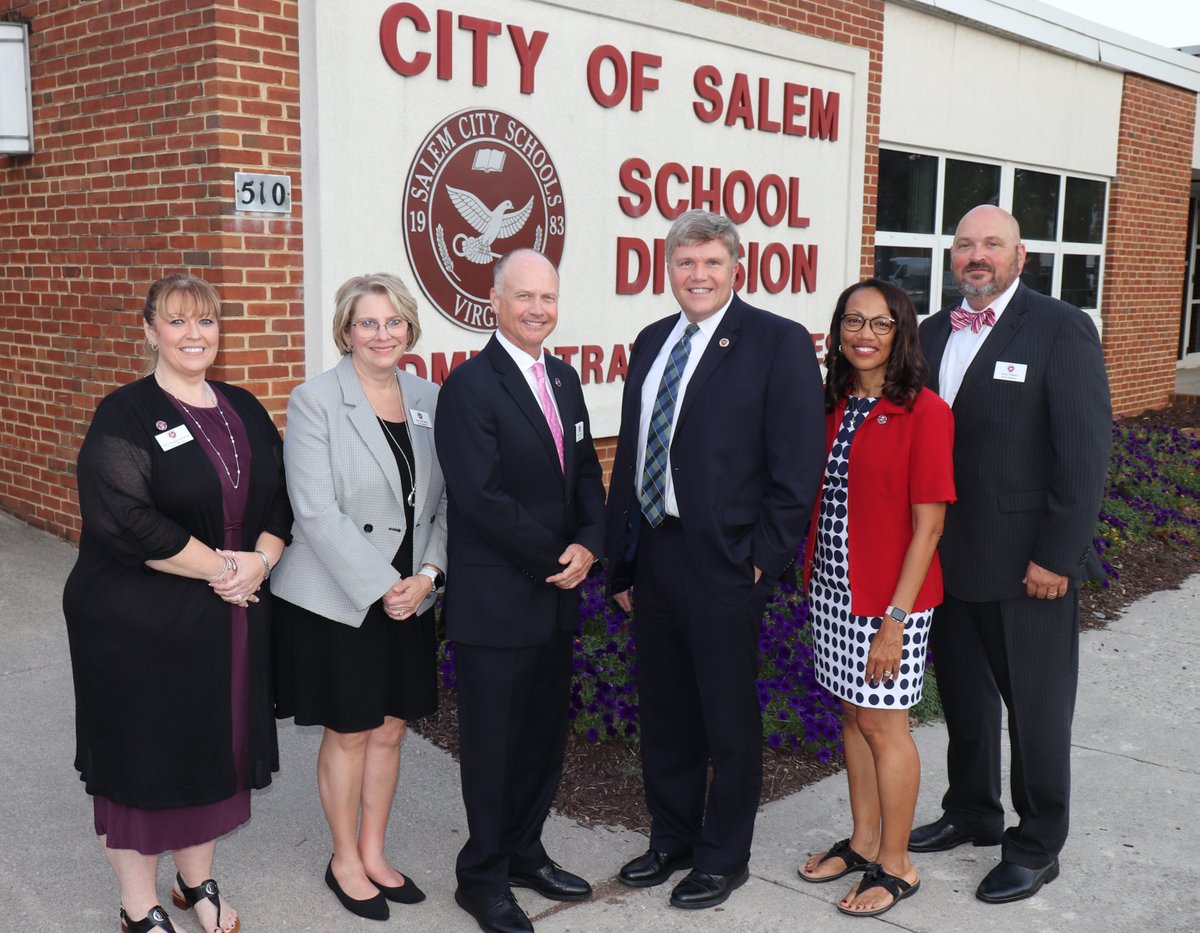 The #SalemVA School Division would like to wish <a href="/haseibert/">H. Alan Seibert</a> the very best, as he retires from the division today after 30 years of service. Dr. Seibert went from student-teacher to superintendent! Thanks for your visionary leadership through the years. #SampleSalem <a href="/VDOE_News/">VDOE News</a>