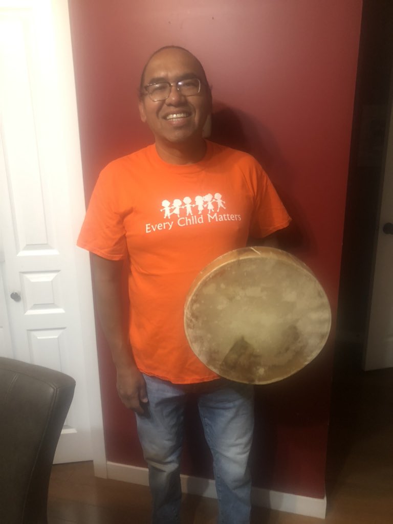 Kahkiyaw awasisak itakosiwak
Every child matters. Orange shirt day I am a survivor of the residential school system. Thank you for wearing orange in remembrance of the young souls and myself. Hiy Hiy