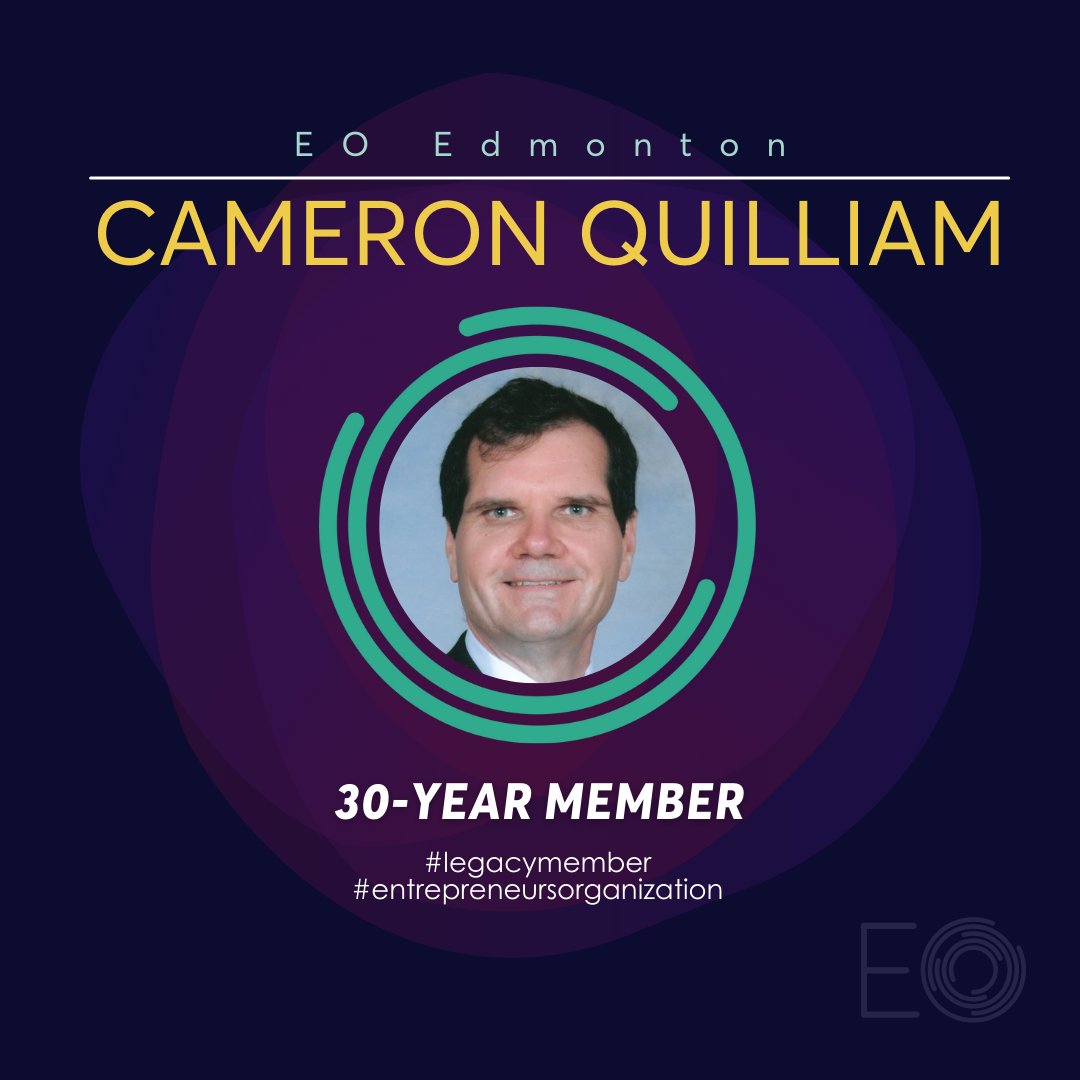 EOCanada_'s tweet photo. Three decades of pure dedication merit a Legacy Award, but also our respect, admiration, &amp; appreciation. We celebrate you and all your contributions to EO. It is with great pleasure&amp;honour to recognize one of EO Edmonton's founding members, Cameron Quilliam.
Link in the comments. https://t.co/d8o1mNg6Fd