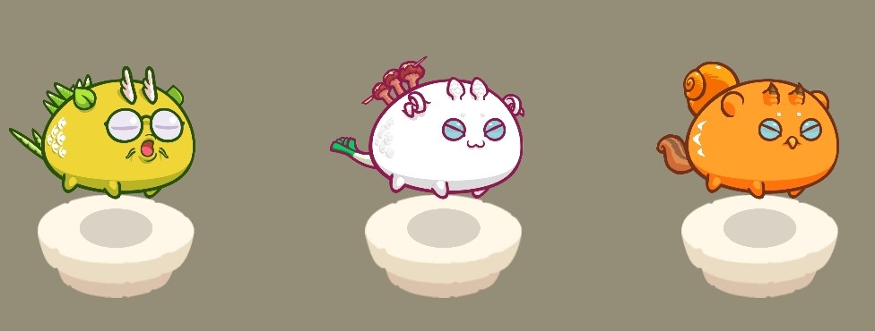 kookoocryptotv's tweet image. Congrats to all @AxieInfinity early adopters!

Your hard work, perseverance, and love for the game &amp;amp; community are all worth it.🙌

Here's my 1st Axie Team way back Aug.29 🥳