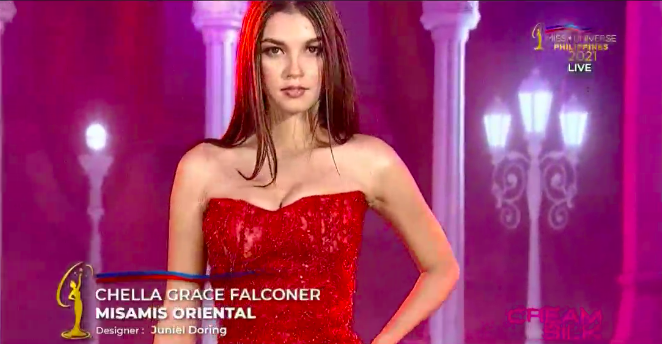 inquirerdotnet's tweet photo. LOOK: Miss Universe Philippines 2021 Top 16 candidates stun in the evening gown competition! 👑 #MissUniversePhilippines2021 https://t.co/AQCezdfGA4