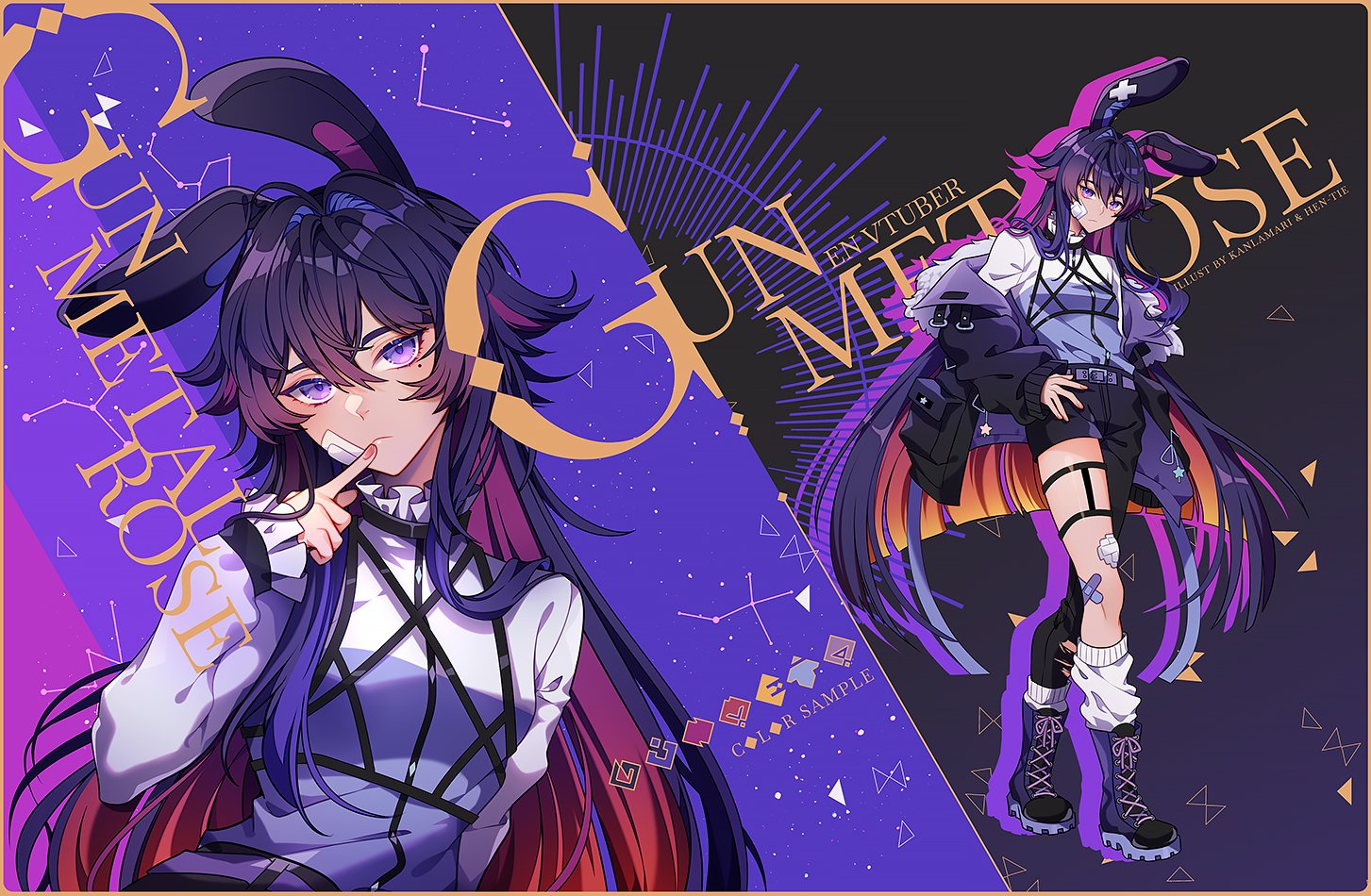 Hen Tie Vtuber Character Sheet For Gunmetalr0se Art Kanlamari Myonehen Design Azolitmin T Co 0pba4uvyoy Twitter
